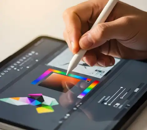 Brand identity design banner